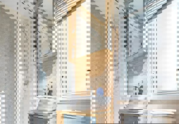 Internal of a Caravan Bathroom