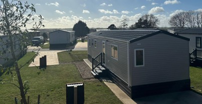 External of ABI St Martin Caravan from the side