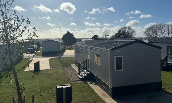 External of ABI St Martin Caravan from the side