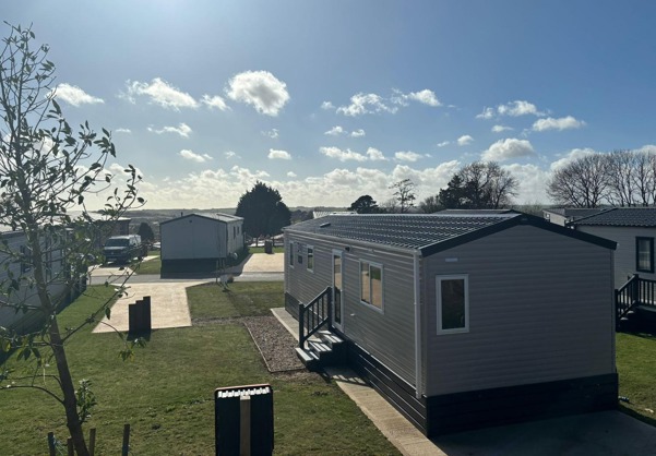 External of ABI St Martin Caravan from the side
