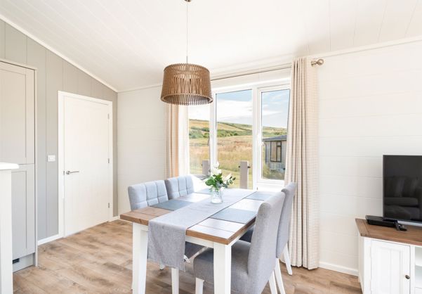 Internal of a cabin dining area