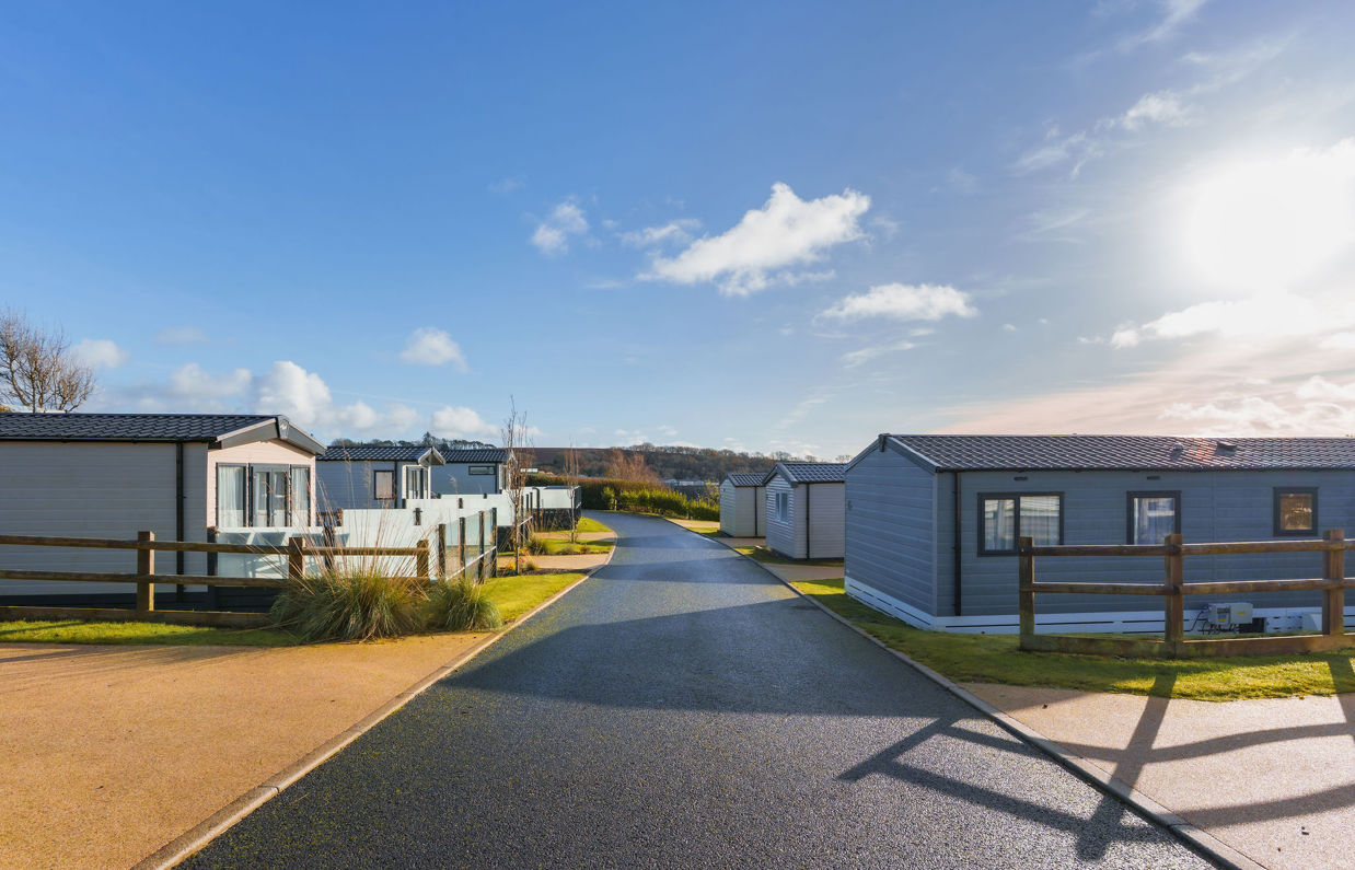 Holiday home street on-park
