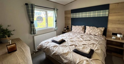 Internal of Caravan Master Bedroom