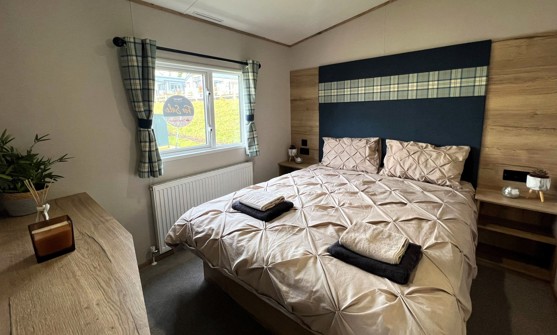 Internal of Caravan Master Bedroom