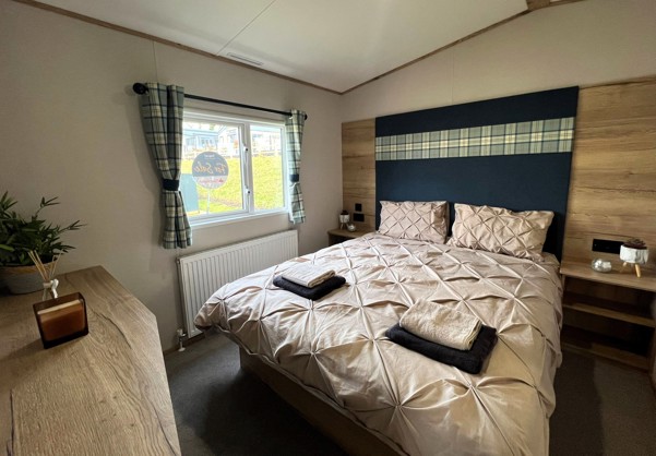 Internal of Caravan Master Bedroom