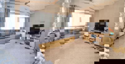 Internal of a Caravan Lounge