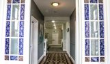 Internal of a manor house hallway at front door