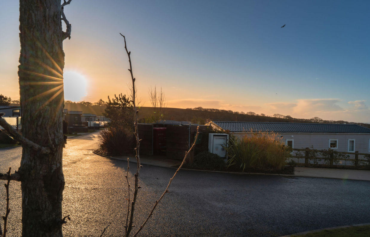 On-park sunset views