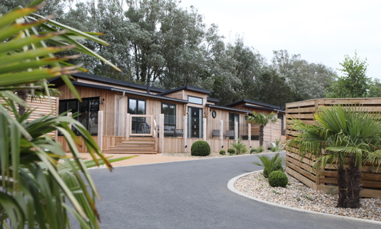 View of outside of Cove Lodges at Bowleaze Cove