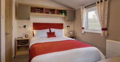 Internal of Caravan Master Bedroom