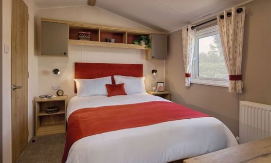 Internal of Caravan Master Bedroom