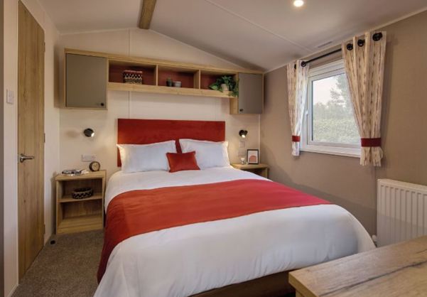 Internal of Caravan Master Bedroom