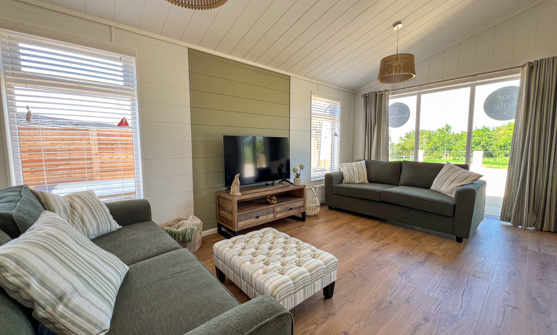 Internal of a luxury lodge lounge