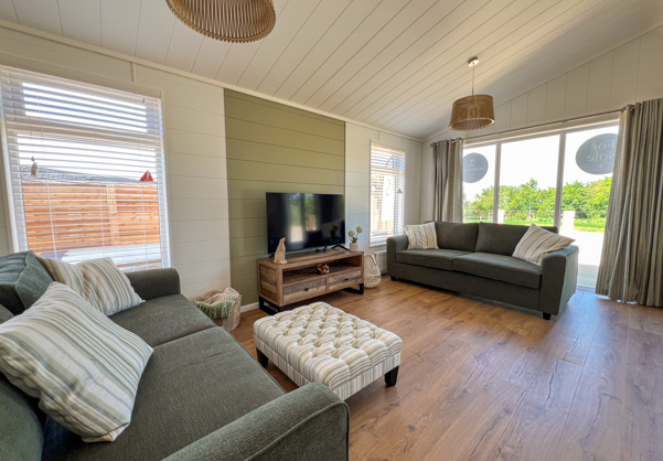 Internal of a luxury lodge lounge