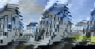 External of a Caravan on Pitch