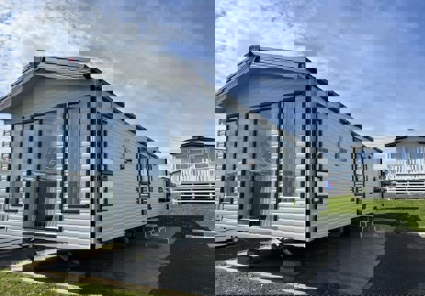 External of a Caravan on Pitch