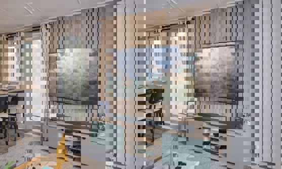 Internal of a Caravan Media Unit