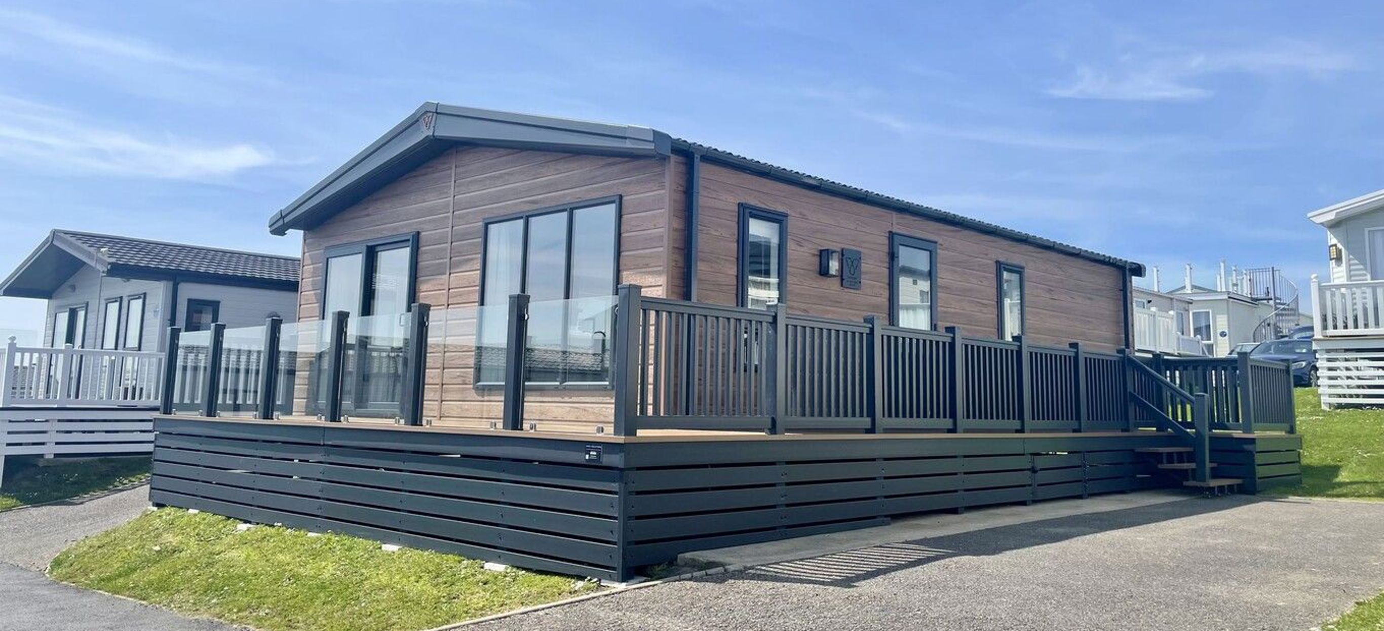 External of a Caravan on Pitch