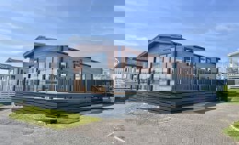 External of a Caravan on Pitch