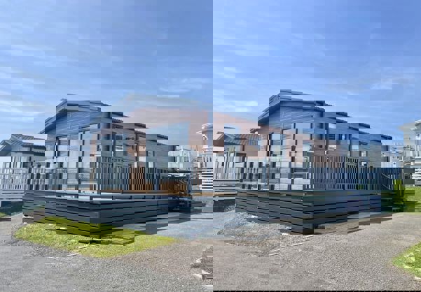 External of a Caravan on Pitch