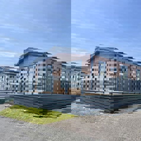 External of a Caravan on Pitch