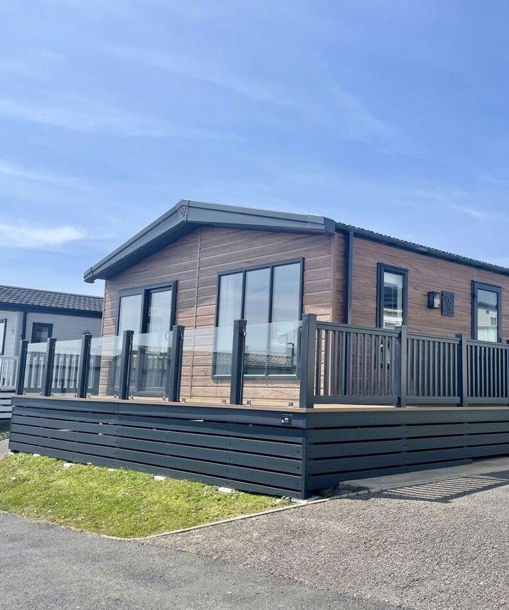 External of a Caravan on Pitch