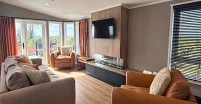 Internal of a lodge lounge