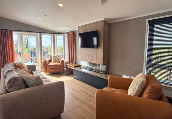 Internal of a lodge lounge