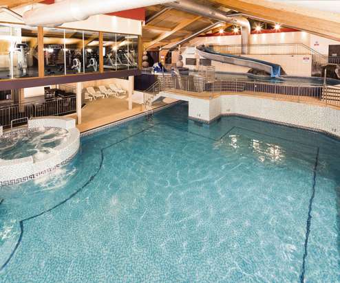 Indoor pool at Bowleaze Cove Holiday Park