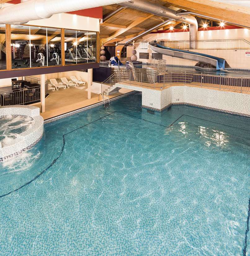 Indoor pool at Bowleaze Cove Holiday Park