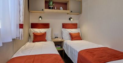 Internal of Caravan Twin Room